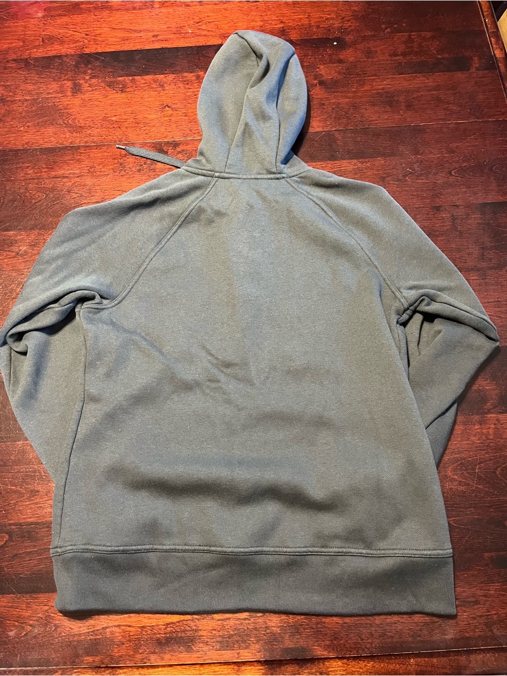 Bass Pro Shops navy  blue Pullover Hoodie with Teal Accents - Picture 2 of 7